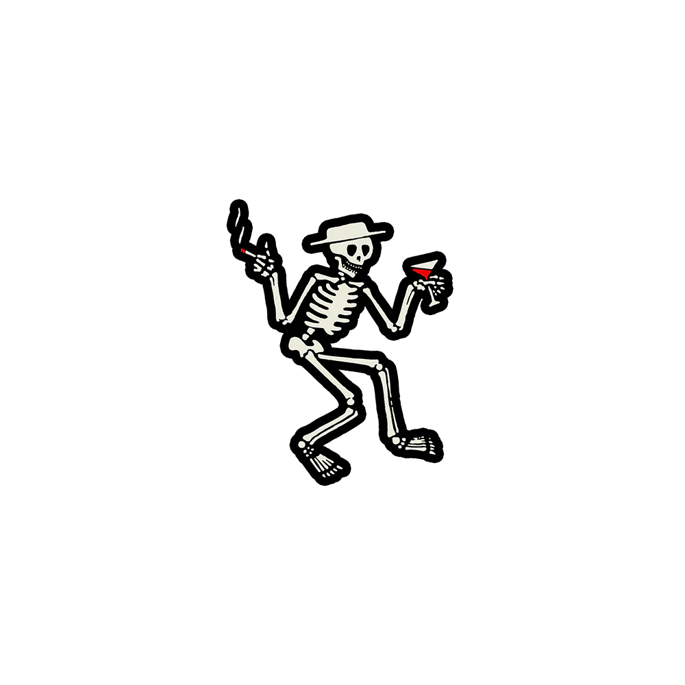 Classic Skelly Sticker Set - Image 2