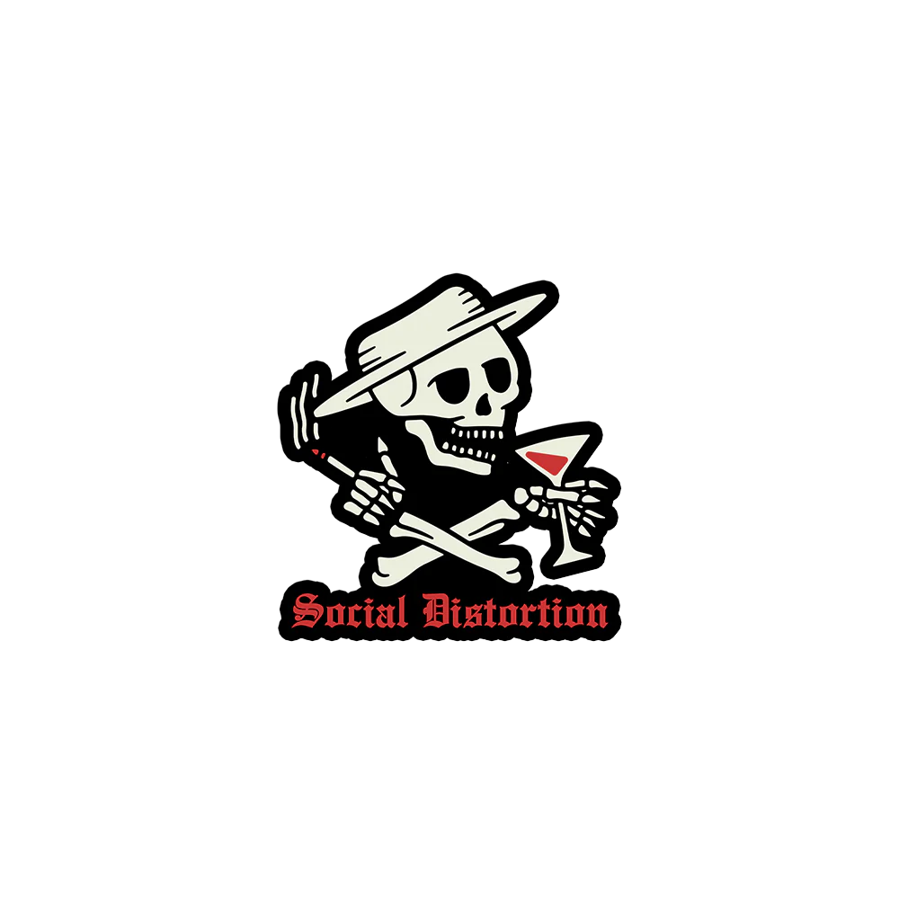 Crossed Skelly Sticker Set - Image 2